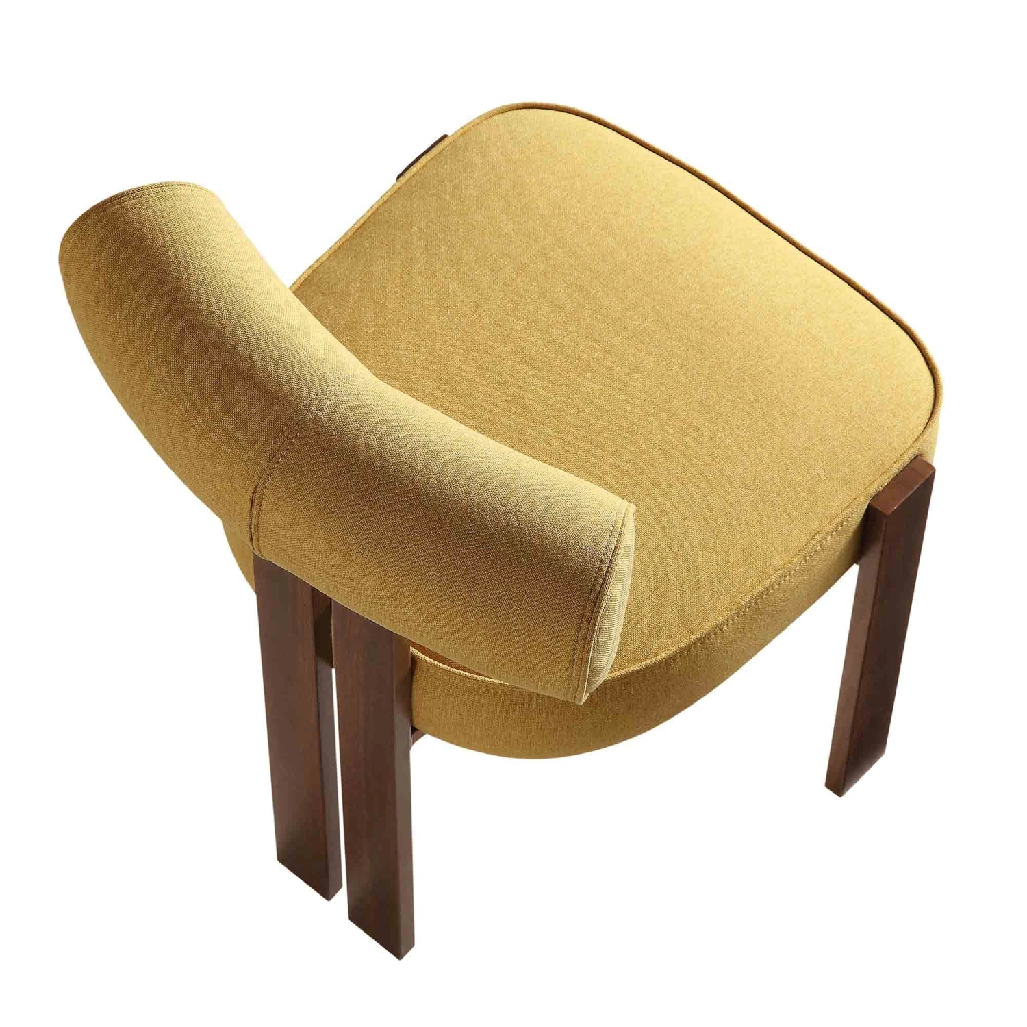 Ophelia Honey Gold Fabric Dining Chair 13 Ophelia Honey Gold Fabric Dining Chair - Image 11