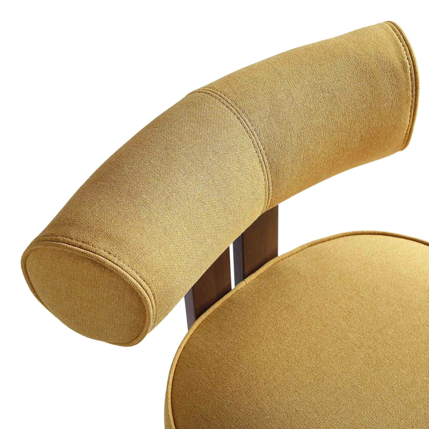 Ophelia Honey Gold Fabric Dining Chair 14 Ophelia Honey Gold Fabric Dining Chair - Image 12