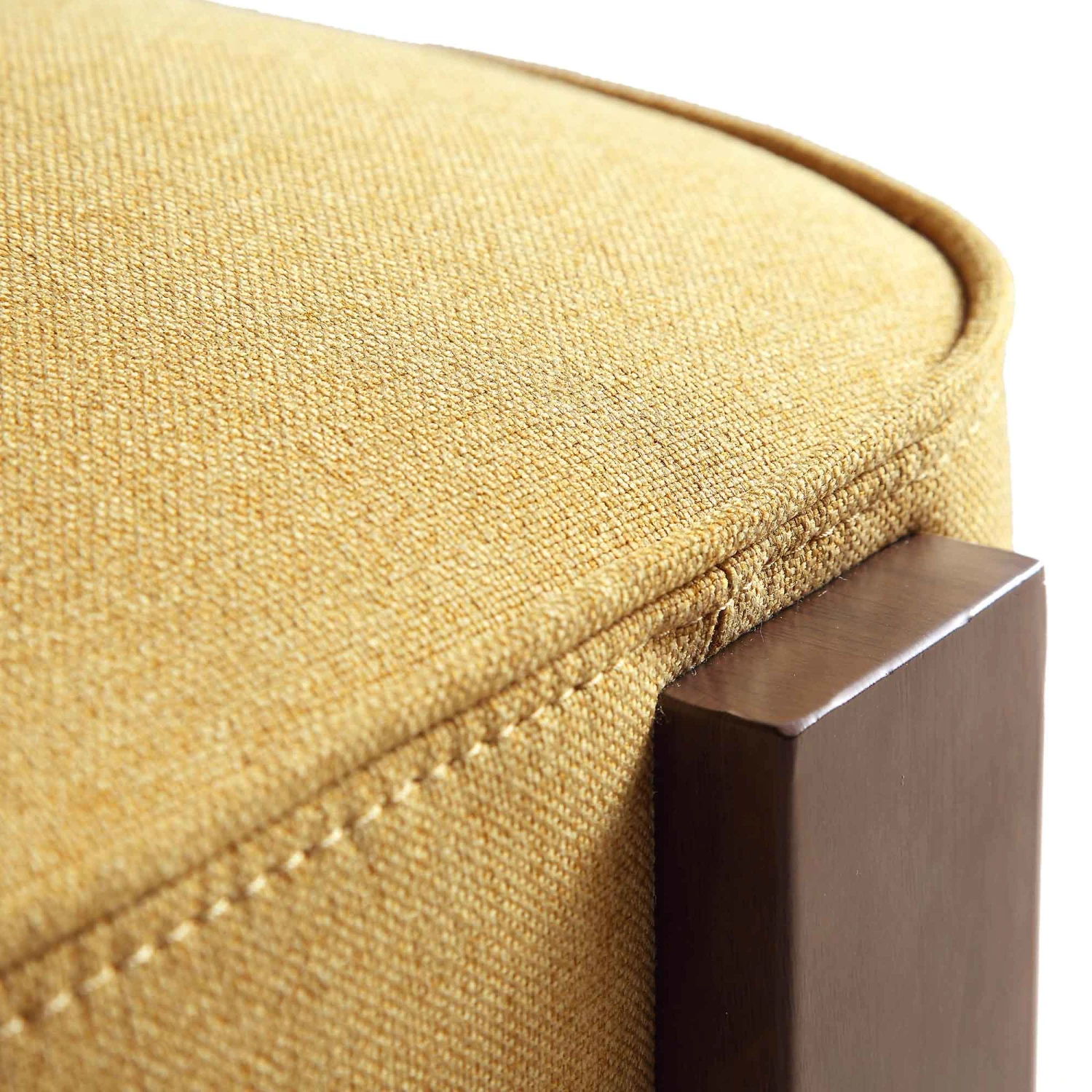 Ophelia Honey Gold Fabric Dining Chair 16 Ophelia Honey Gold Fabric Dining Chair - Image 14