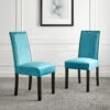 Maidwell Set Of 2 Air Blue Velvet Dining Chairs 2 Maidwell Set Of 2 Air Blue Velvet Dining Chairs -FINZ Furniture Shop DCH LW8116 ABLUEVEL 2P main