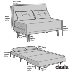 Algo Sofabed With Cushions In Beige Teddy Fabric 2 Seater 24 Algo Sofabed With Cushions In Beige Teddy Fabric 2 Seater -FINZ Furniture Shop Dimensional Drawings D021 NEW 5cb96f92 a411 4d8b 9faa a1dc8329f1e0