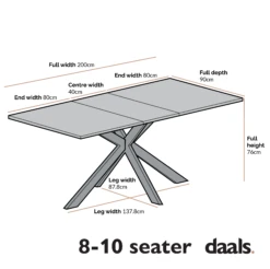 Varden White Ceramic Extending Dining Table 19 Varden White Ceramic Extending Dining Table -FINZ Furniture Shop Dimensional Drawings JUNE 2022 BSD 094 1 f24830c5 8a01 4b78 96be adc814cf3b06