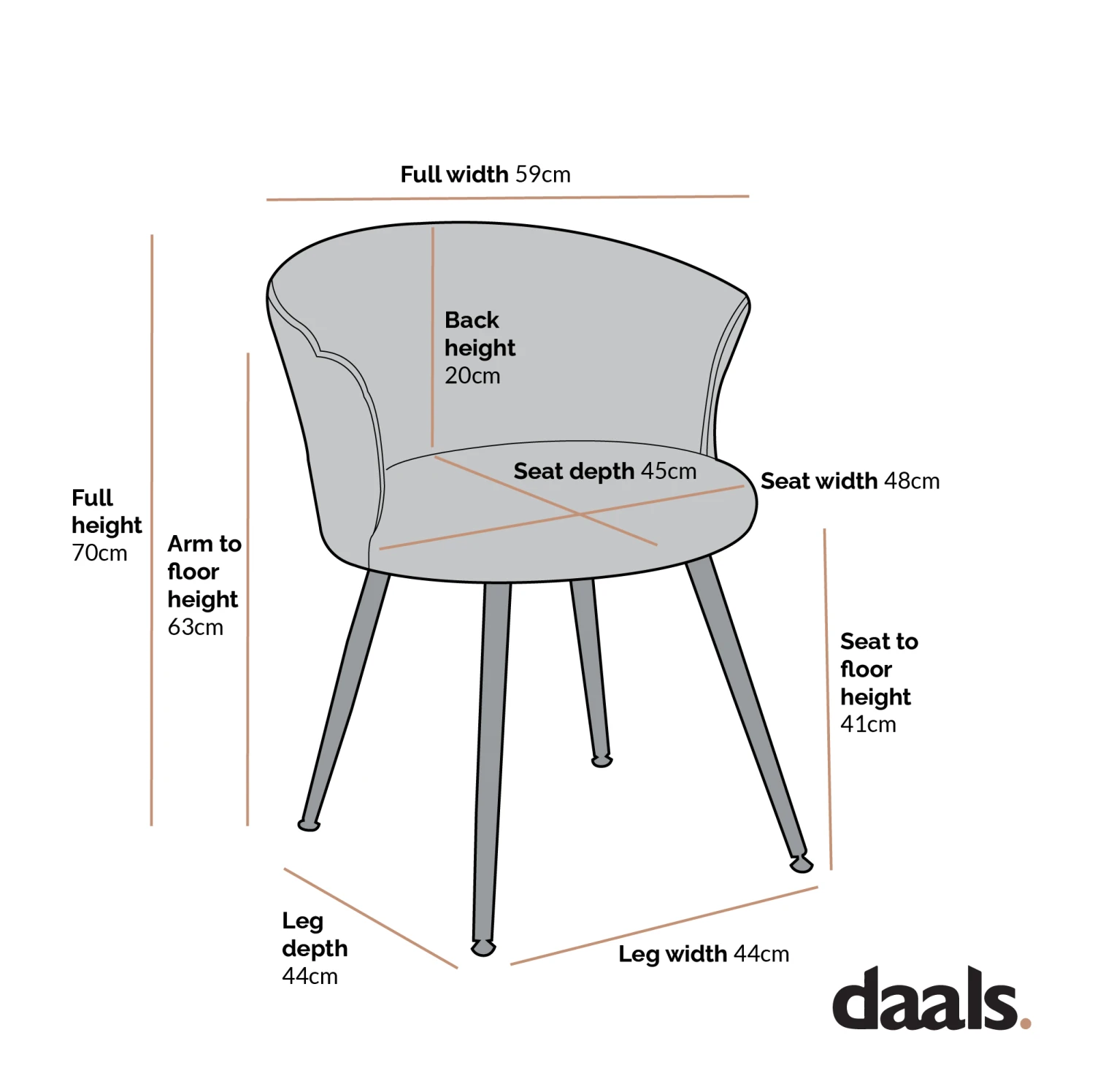 Kylie Set Of 2 Pink Velvet Dining Chairs 9 Kylie Set Of 2 Pink Velvet Dining Chairs - Image 7