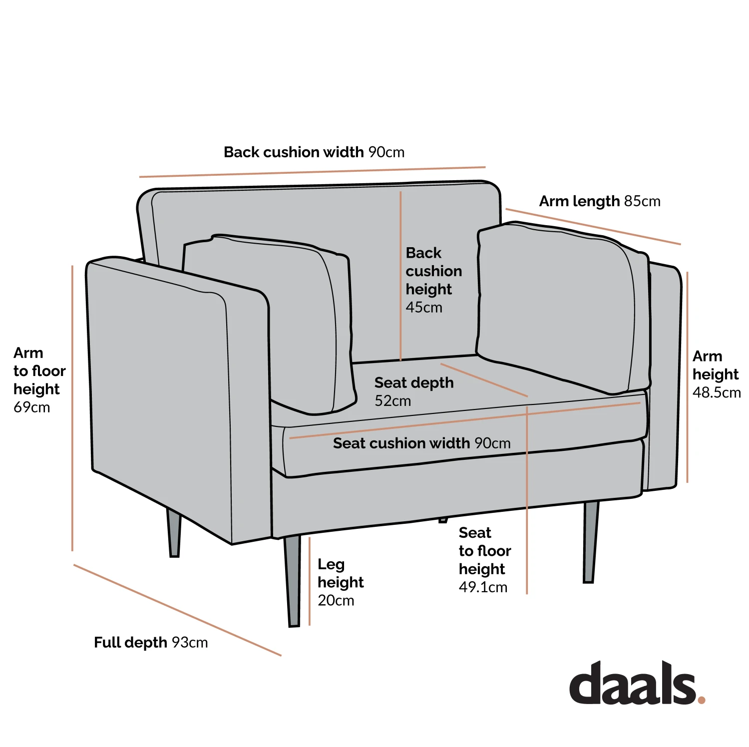 Pelham Moss Green Velvet Fabric Armchair 8 Pelham Moss Green Velvet Fabric Armchair - Image 6