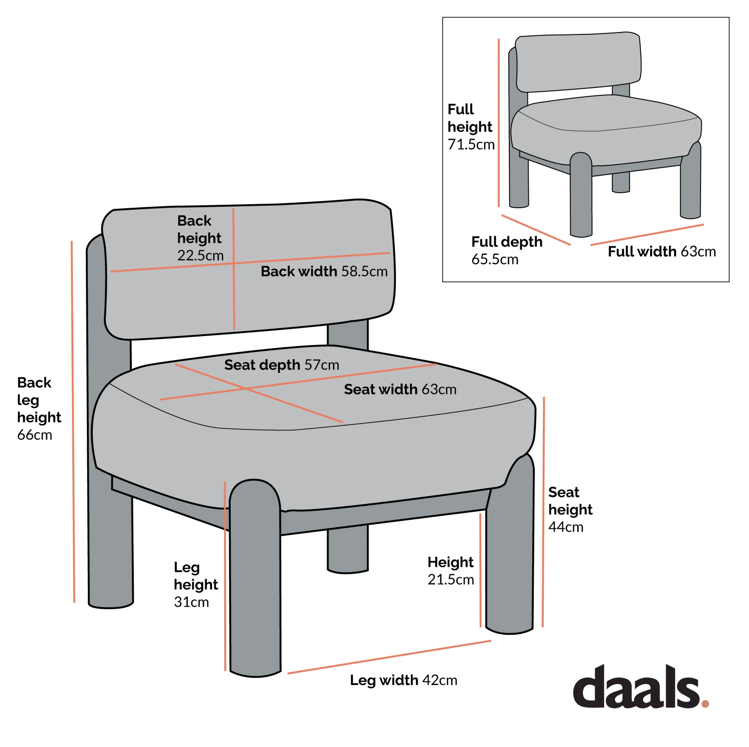 Okja Ecru Sherpa Faux Shearling Accent Chair 6 Okja Ecru Sherpa Faux Shearling Accent Chair - Image 4