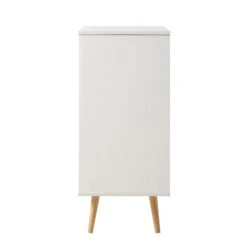 Frances Woven Rattan Drinks Cabinet, White 20 Frances Woven Rattan Drinks Cabinet, White -FINZ Furniture Shop FT CAB 02 WHITE WB5