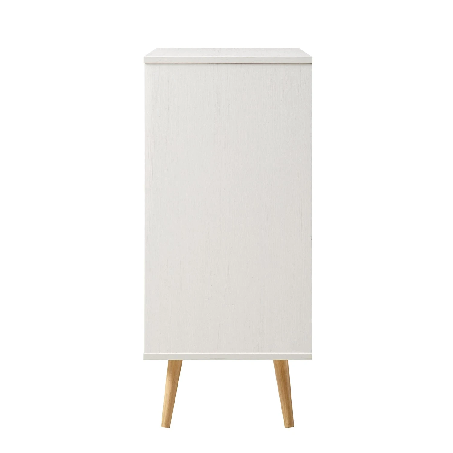Frances Woven Rattan Drinks Cabinet, White 10 Frances Woven Rattan Drinks Cabinet, White - Image 8