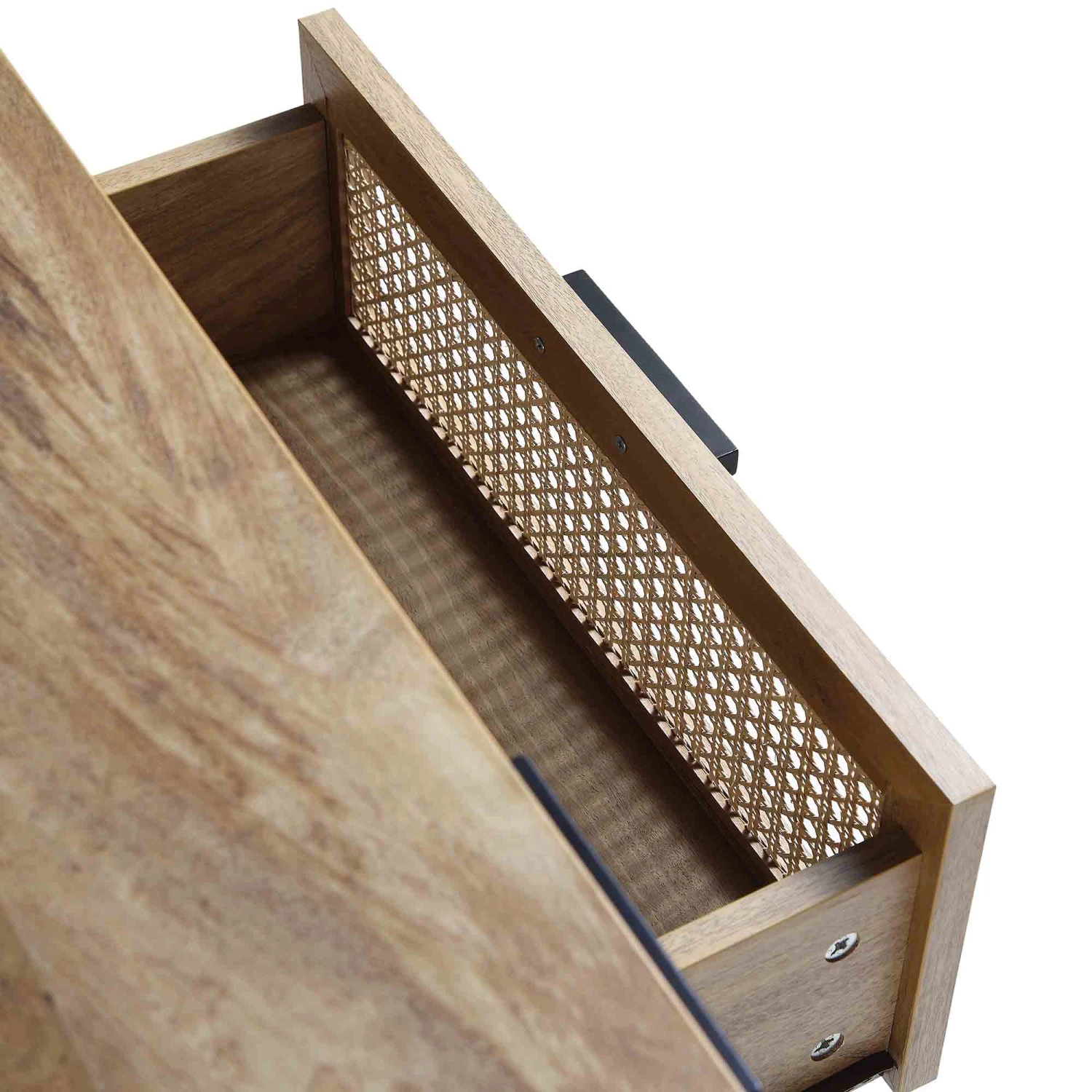 Izzy Curved Rattan 150cm TV Unit, Natural 15 Izzy Curved Rattan 150cm TV Unit, Natural - Image 13