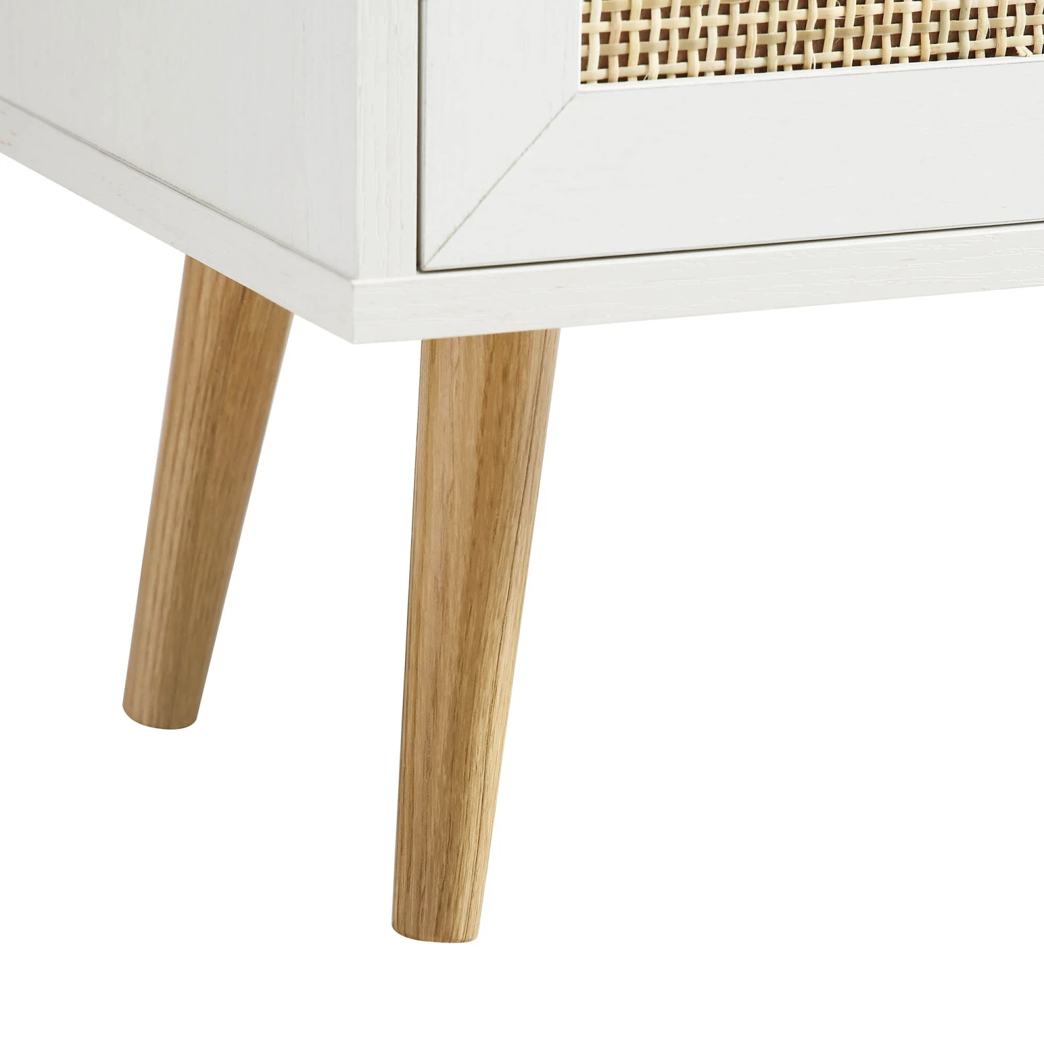 Frances Woven Rattan 2-Door Bathroom Undersink Unit, White 15 Frances Woven Rattan 2-Door Bathroom Undersink Unit, White - Image 13