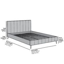 Sylvie Velvet Upholstered Bed Frame With Golden Chrome Legs, Pink Velvet 16 Sylvie Velvet Upholstered Bed Frame With Golden Chrome Legs, Pink Velvet -FINZ Furniture Shop Furniture Dimensions 3 JAH 06 cc676329 3fc9 4117 9f78 ca8c92ba86b9