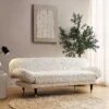 Solna 2-Seater Sofa Bed, Beige Boucle -FINZ Furniture Shop GCSF 2277 BEIGE BOU main