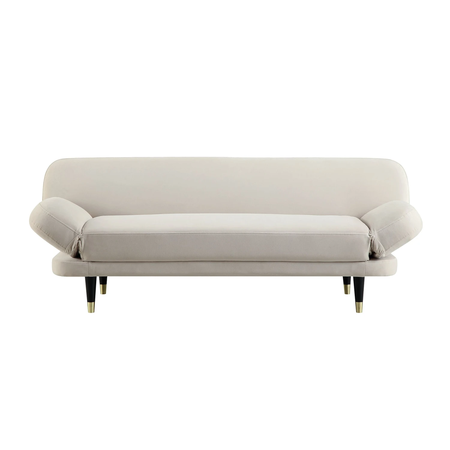 Solna 2-Seater Sofa Bed, Champagne Velvet 10 Solna 2-Seater Sofa Bed, Champagne Velvet - Image 8