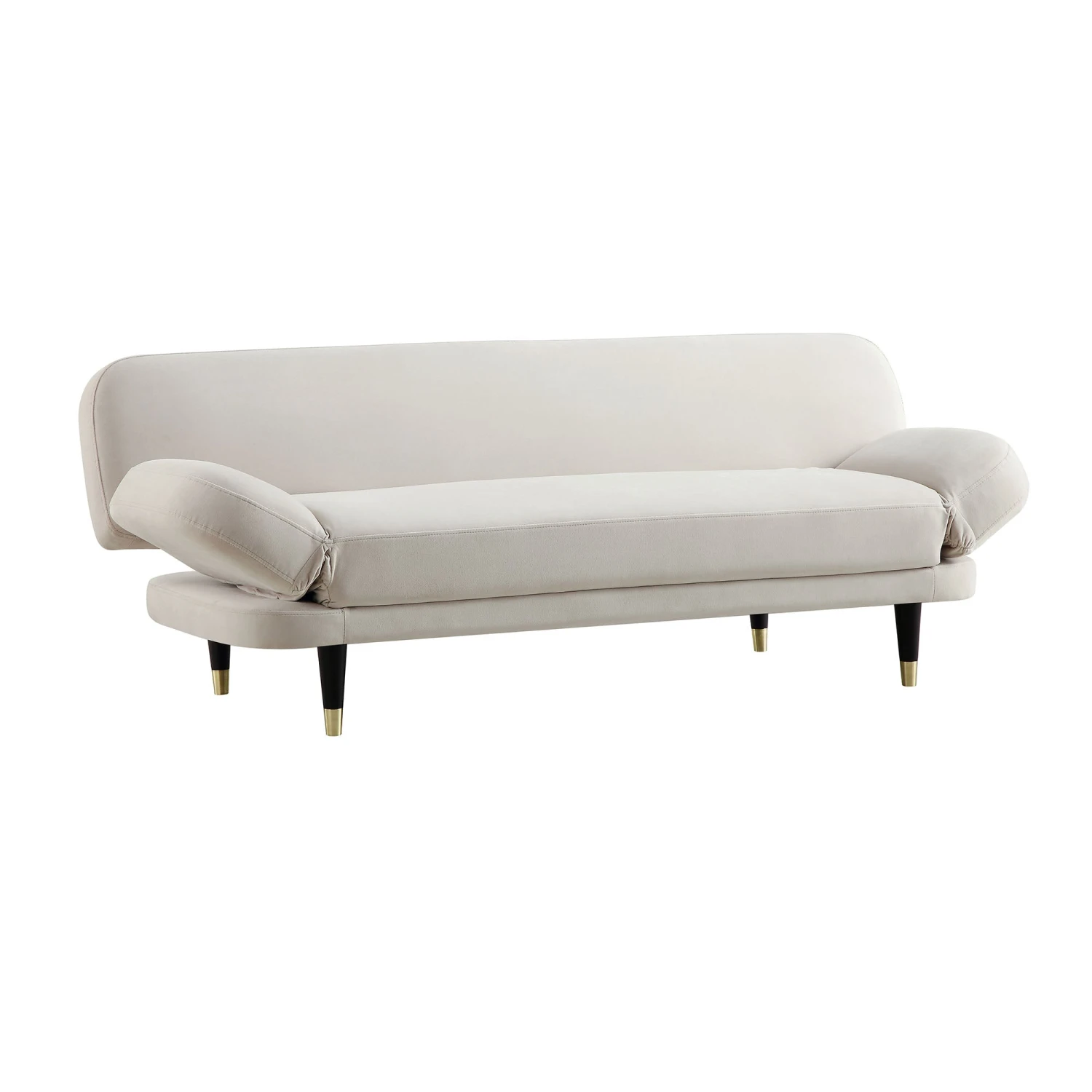 Solna 2-Seater Sofa Bed, Champagne Velvet 7 Solna 2-Seater Sofa Bed, Champagne Velvet - Image 5