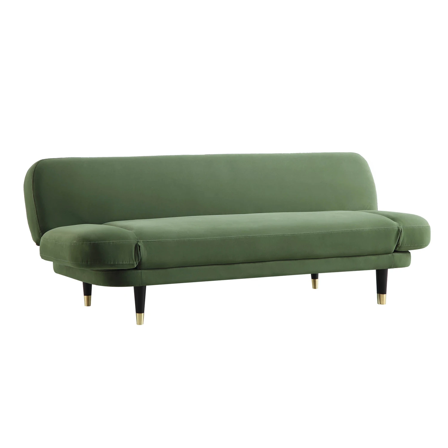 Solna 2-Seater Sofa Bed, Moss Green Velvet 11 Solna 2-Seater Sofa Bed, Moss Green Velvet - Image 10