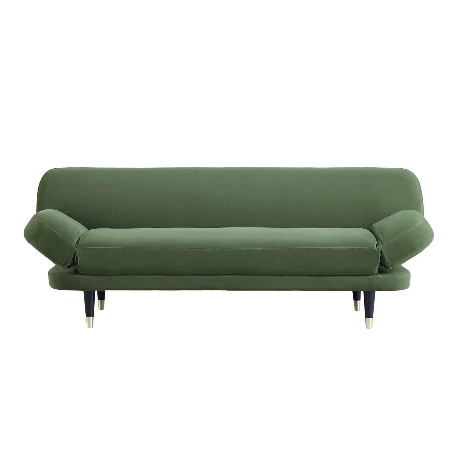 Solna 2-Seater Sofa Bed, Moss Green Velvet 9 Solna 2-Seater Sofa Bed, Moss Green Velvet - Image 8