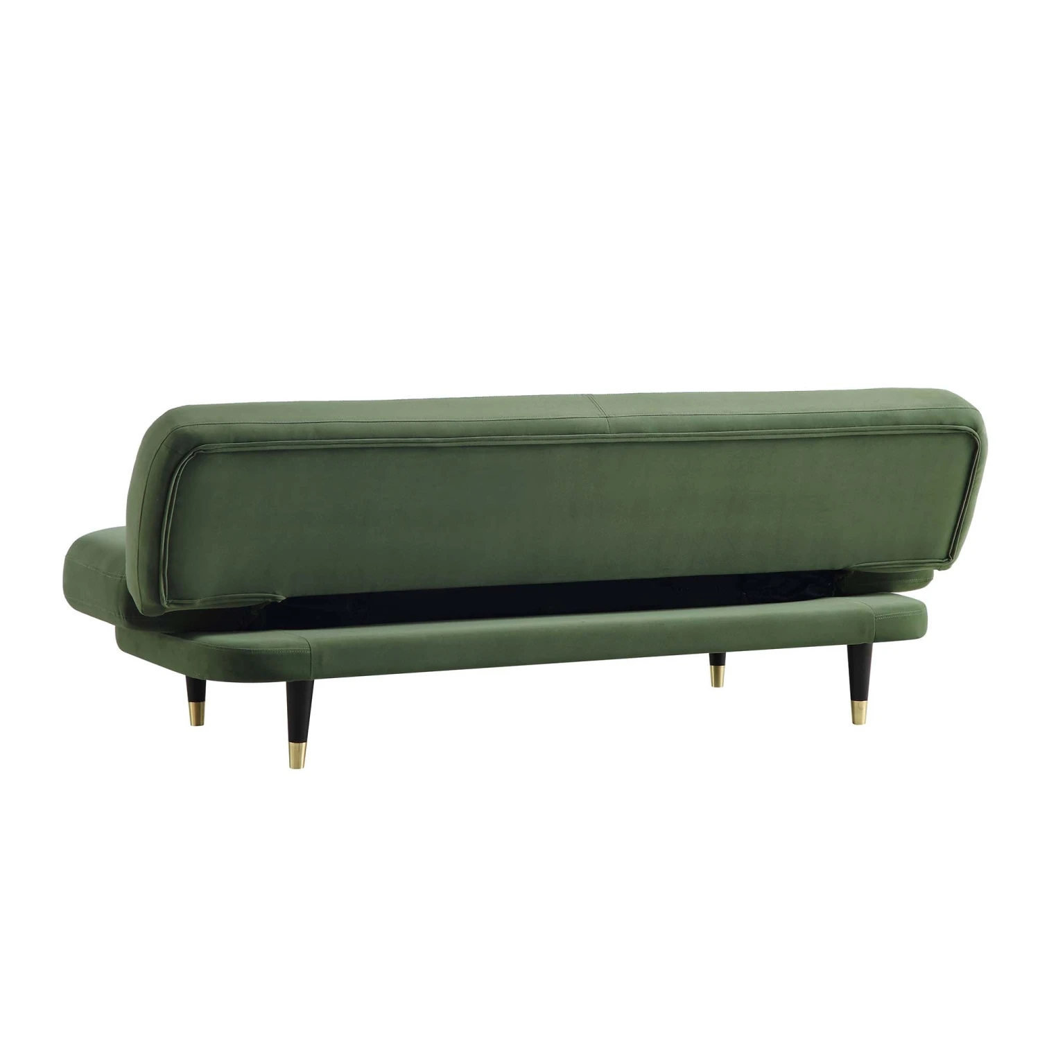 Solna 2-Seater Sofa Bed, Moss Green Velvet 14 Solna 2-Seater Sofa Bed, Moss Green Velvet - Image 13