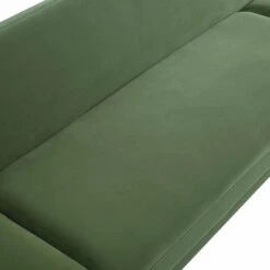 Solna 2-Seater Sofa Bed, Moss Green Velvet 33 Solna 2-Seater Sofa Bed, Moss Green Velvet -FINZ Furniture Shop GCSF 2277 MOSS VEL detail1
