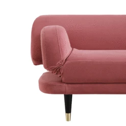 Solna 2-Seater Sofa Bed, Dusty Rose Velvet 23 Solna 2-Seater Sofa Bed, Dusty Rose Velvet -FINZ Furniture Shop GCSF 2277 PINK VEL GIF3