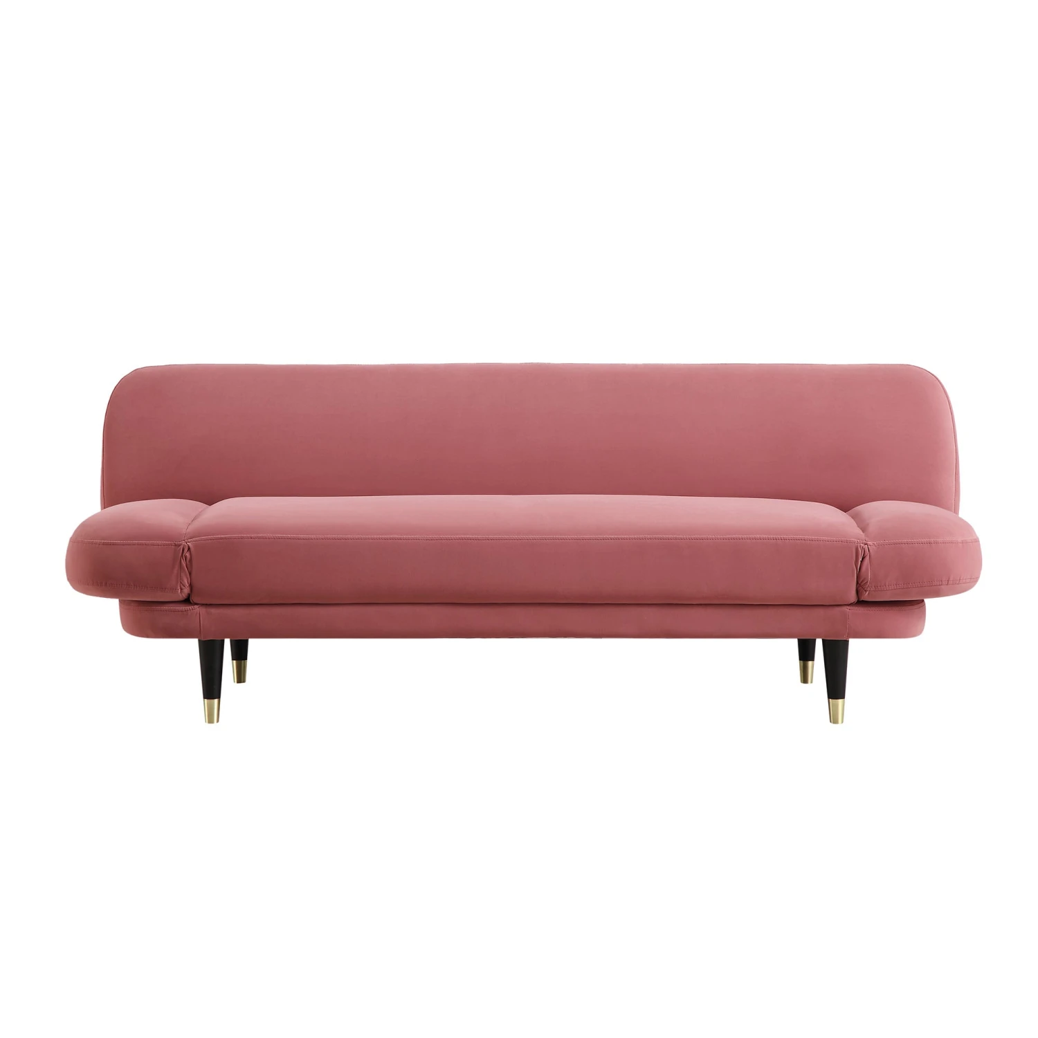 Solna 2-Seater Sofa Bed, Dusty Rose Velvet 14 Solna 2-Seater Sofa Bed, Dusty Rose Velvet - Image 12