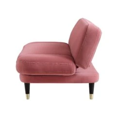 Solna 2-Seater Sofa Bed, Dusty Rose Velvet 28 Solna 2-Seater Sofa Bed, Dusty Rose Velvet -FINZ Furniture Shop GCSF 2277 PINK VEL WB5