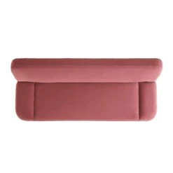 Solna 2-Seater Sofa Bed, Dusty Rose Velvet 27 Solna 2-Seater Sofa Bed, Dusty Rose Velvet -FINZ Furniture Shop GCSF 2277 PINK VEL WB6