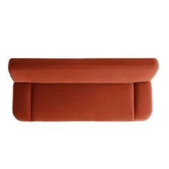 Solna 2-Seater Sofa Bed, Rust Velvet 30 Solna 2-Seater Sofa Bed, Rust Velvet -FINZ Furniture Shop GCSF 2277 RUST VEL WB6
