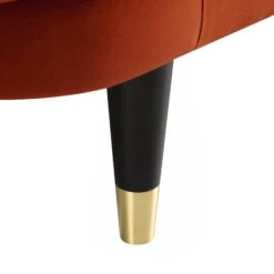 Solna 2-Seater Sofa Bed, Rust Velvet 33 Solna 2-Seater Sofa Bed, Rust Velvet -FINZ Furniture Shop GCSF 2277 RUST VEL detail2