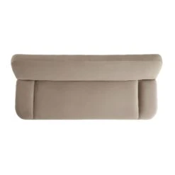 Solna 2-Seater Sofa Bed, Mink Velvet -FINZ Furniture Shop GCSF 2277 TAUPE VEL WB4