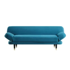 Solna 2-Seater Sofa Bed, Teal Velvet 21 Solna 2-Seater Sofa Bed, Teal Velvet -FINZ Furniture Shop GCSF 2277 TEAL VEL GIF1