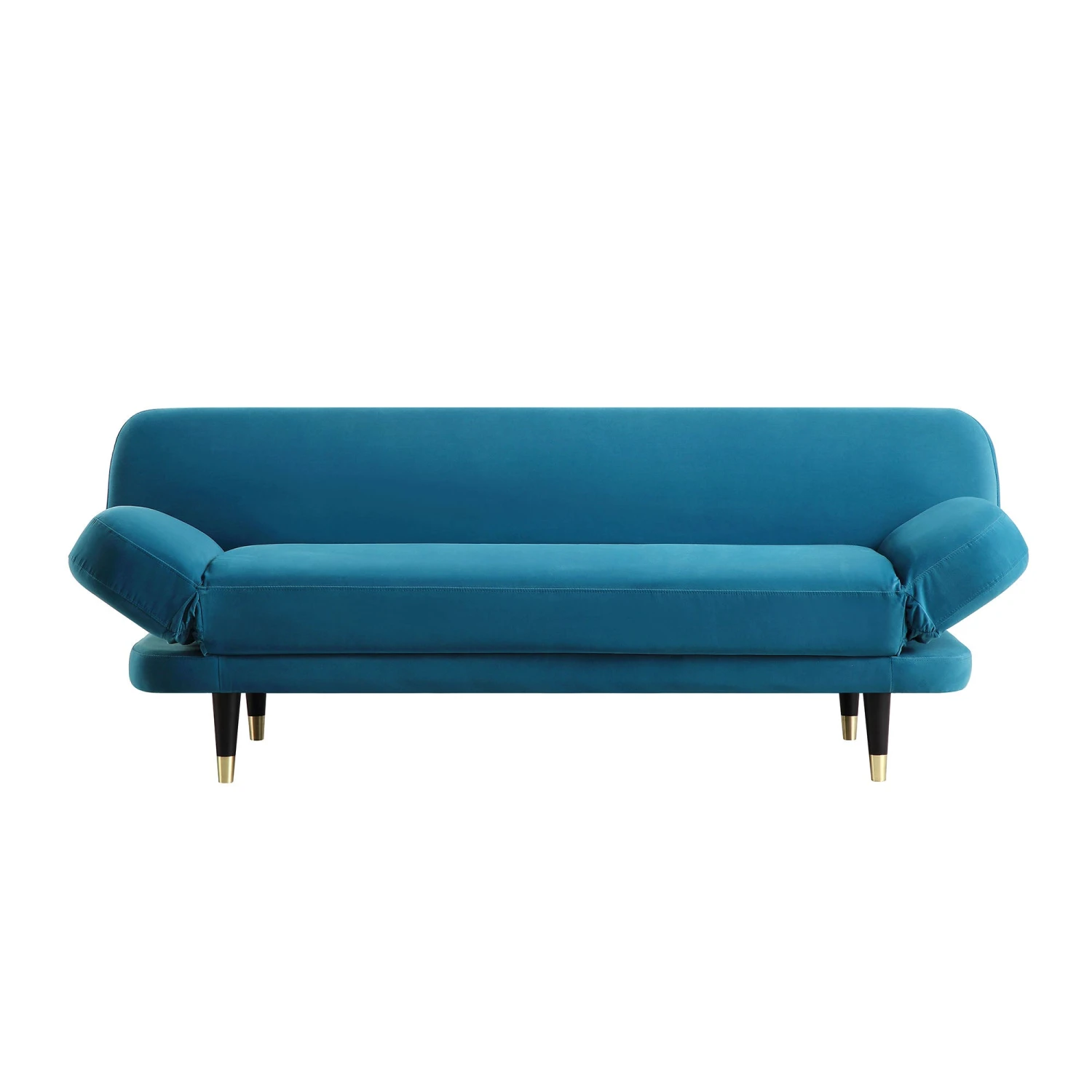 Solna 2-Seater Sofa Bed, Teal Velvet 10 Solna 2-Seater Sofa Bed, Teal Velvet - Image 8