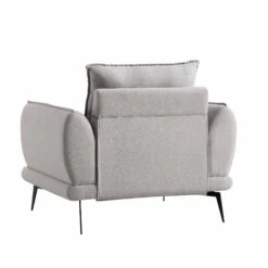 Obriel Grey Marl Fabric Armchair 20 Obriel Grey Marl Fabric Armchair -FINZ Furniture Shop GCSF 2299 GREY FAB 1ST WB5