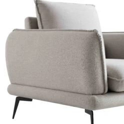 Obriel Grey Marl Fabric Armchair 21 Obriel Grey Marl Fabric Armchair -FINZ Furniture Shop GCSF 2299 GREY FAB 1ST detail1
