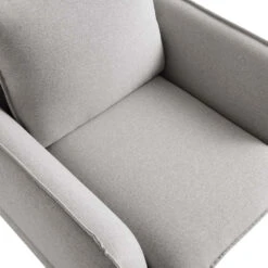 Obriel Grey Marl Fabric Armchair 22 Obriel Grey Marl Fabric Armchair -FINZ Furniture Shop GCSF 2299 GREY FAB 1ST detail2