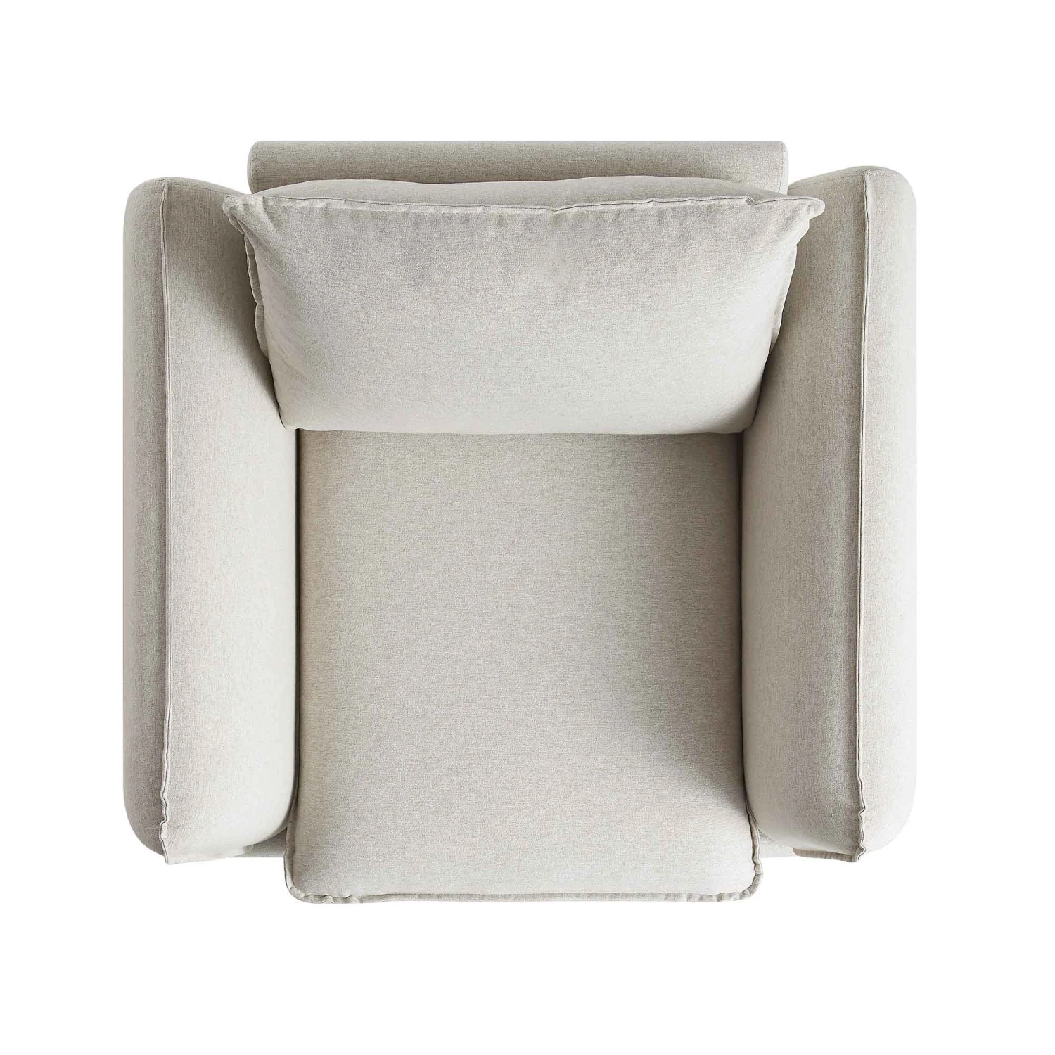 Obriel Oatmeal Fabric Armchair 8 Obriel Oatmeal Fabric Armchair - Image 6
