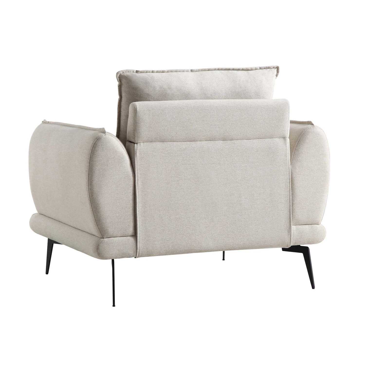 Obriel Oatmeal Fabric Armchair 15 Obriel Oatmeal Fabric Armchair - Image 13