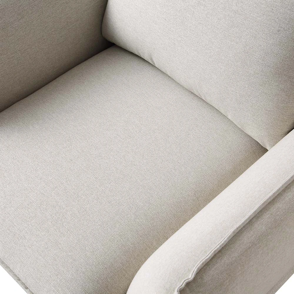 Obriel Oatmeal Fabric Armchair 11 Obriel Oatmeal Fabric Armchair - Image 9