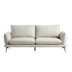 Obriel Oatmeal Fabric Sofa, 3-Seater 18 Obriel Oatmeal Fabric Sofa, 3-Seater -FINZ Furniture Shop GCSF 2299 OAT FAB 3ST WB1