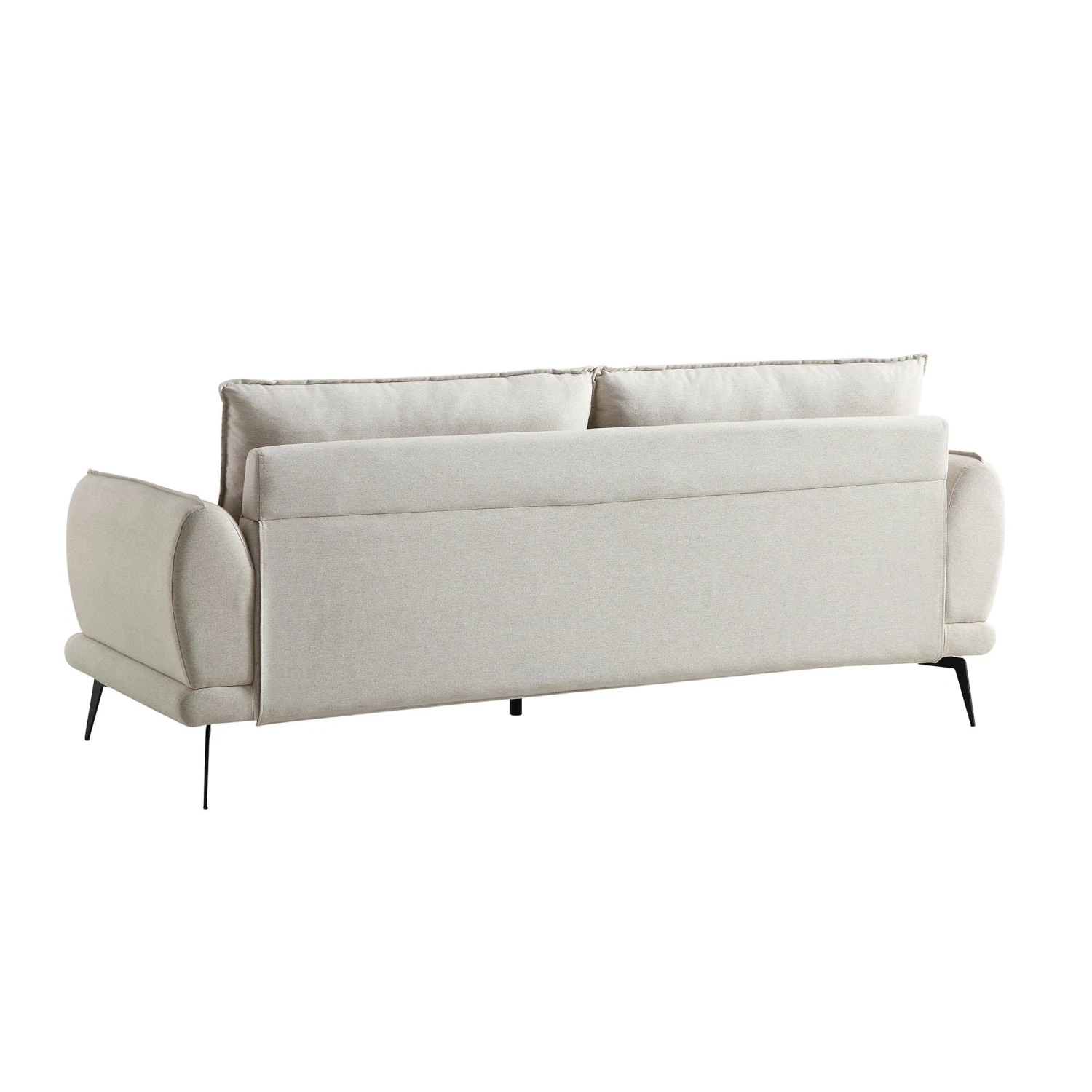 Obriel Oatmeal Fabric Sofa, 3-Seater 11 Obriel Oatmeal Fabric Sofa, 3-Seater - Image 9