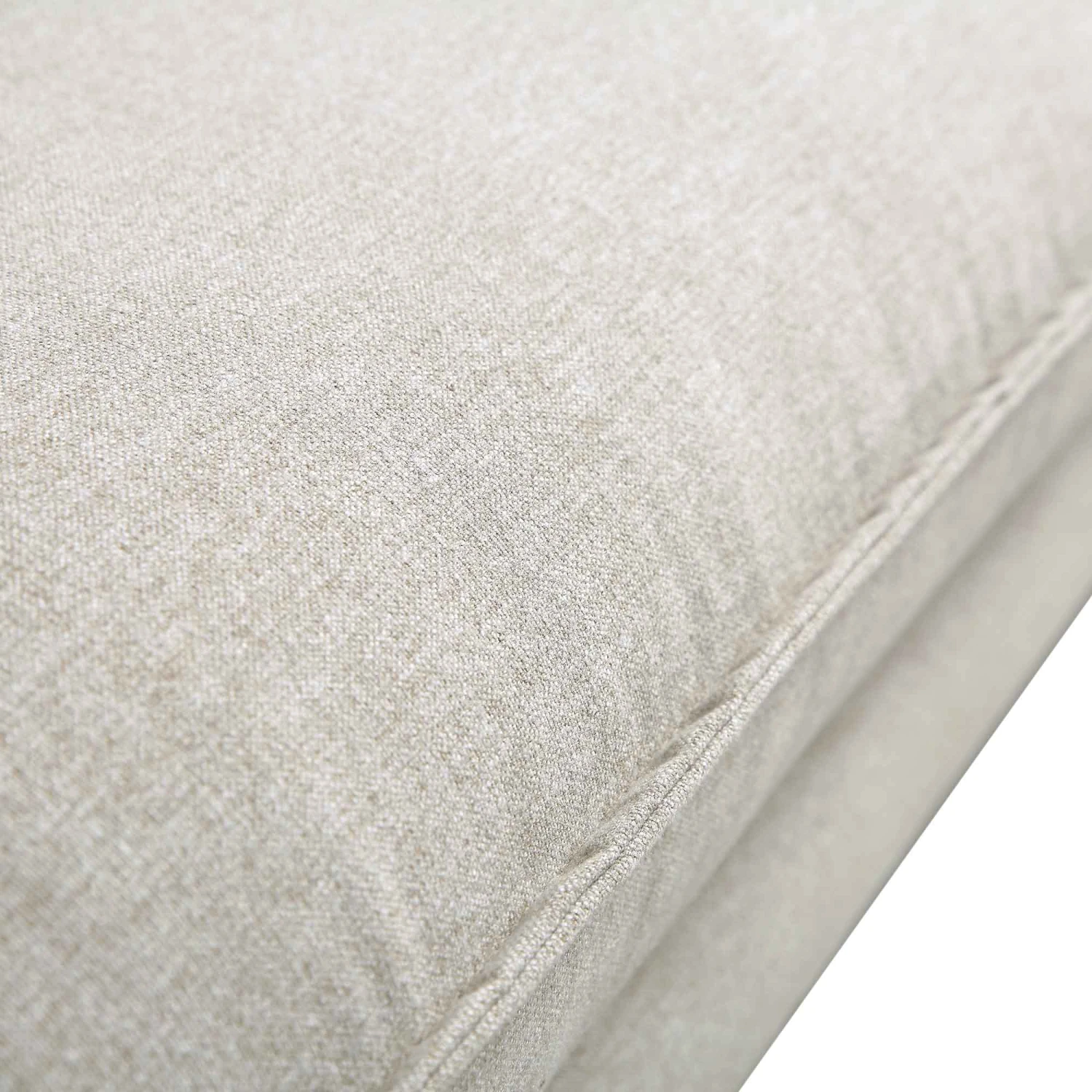 Obriel Oatmeal Fabric Sofa, 3-Seater 14 Obriel Oatmeal Fabric Sofa, 3-Seater - Image 12