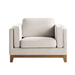 Dipley Champagne Velvet Sofa, 1-Seater 17 Dipley Champagne Velvet Sofa, 1-Seater -FINZ Furniture Shop GCSF 2339 CHAMP VEL 1ST WB1