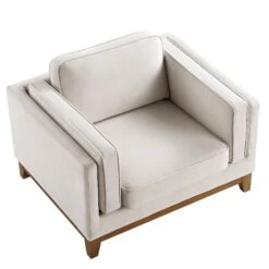Dipley Champagne Velvet Sofa, 1-Seater 20 Dipley Champagne Velvet Sofa, 1-Seater -FINZ Furniture Shop GCSF 2339 CHAMP VEL 1ST WB4