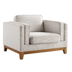Dipley Oatmeal Fabric Sofa, 1-Seater 19 Dipley Oatmeal Fabric Sofa, 1-Seater -FINZ Furniture Shop GCSF 2339 OAT WOV 1ST WB2