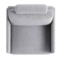 Timber Grey Marl Fabric Armchair 19 Timber Grey Marl Fabric Armchair -FINZ Furniture Shop GCSF 2348 GREY FAB 1ST WB3