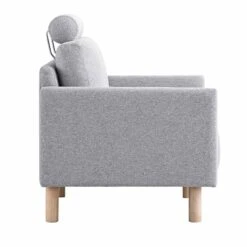 Timber Grey Marl Fabric Armchair 20 Timber Grey Marl Fabric Armchair -FINZ Furniture Shop GCSF 2348 GREY FAB 1ST WB4