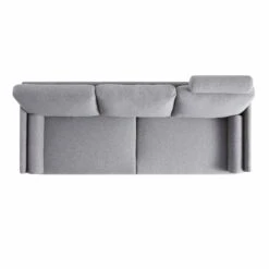 Timber Grey Marl Fabric Sofa, 3-Seater 25 Timber Grey Marl Fabric Sofa, 3-Seater -FINZ Furniture Shop GCSF 2348 GREY FAB 3ST WB4