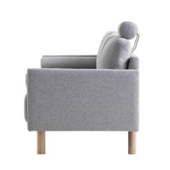 Timber Grey Marl Fabric Sofa, 3-Seater 24 Timber Grey Marl Fabric Sofa, 3-Seater -FINZ Furniture Shop GCSF 2348 GREY FAB 3ST WB5