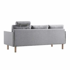 Timber Grey Marl Fabric Sofa, 3-Seater 26 Timber Grey Marl Fabric Sofa, 3-Seater -FINZ Furniture Shop GCSF 2348 GREY FAB 3ST WB6