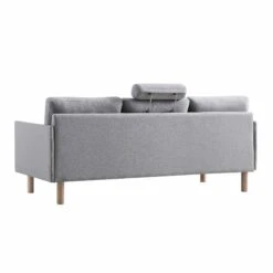 Timber Grey Marl Fabric Sofa, 3-Seater 27 Timber Grey Marl Fabric Sofa, 3-Seater -FINZ Furniture Shop GCSF 2348 GREY FAB 3ST WB7