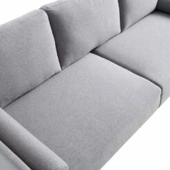 Timber Grey Marl Fabric Sofa, 3-Seater 30 Timber Grey Marl Fabric Sofa, 3-Seater -FINZ Furniture Shop GCSF 2348 GREY FAB 3ST detail2