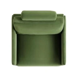 Timber Fern Green Velvet Armchair 23 Timber Fern Green Velvet Armchair -FINZ Furniture Shop GCSF 2348 MOSS VEL 1ST WB3